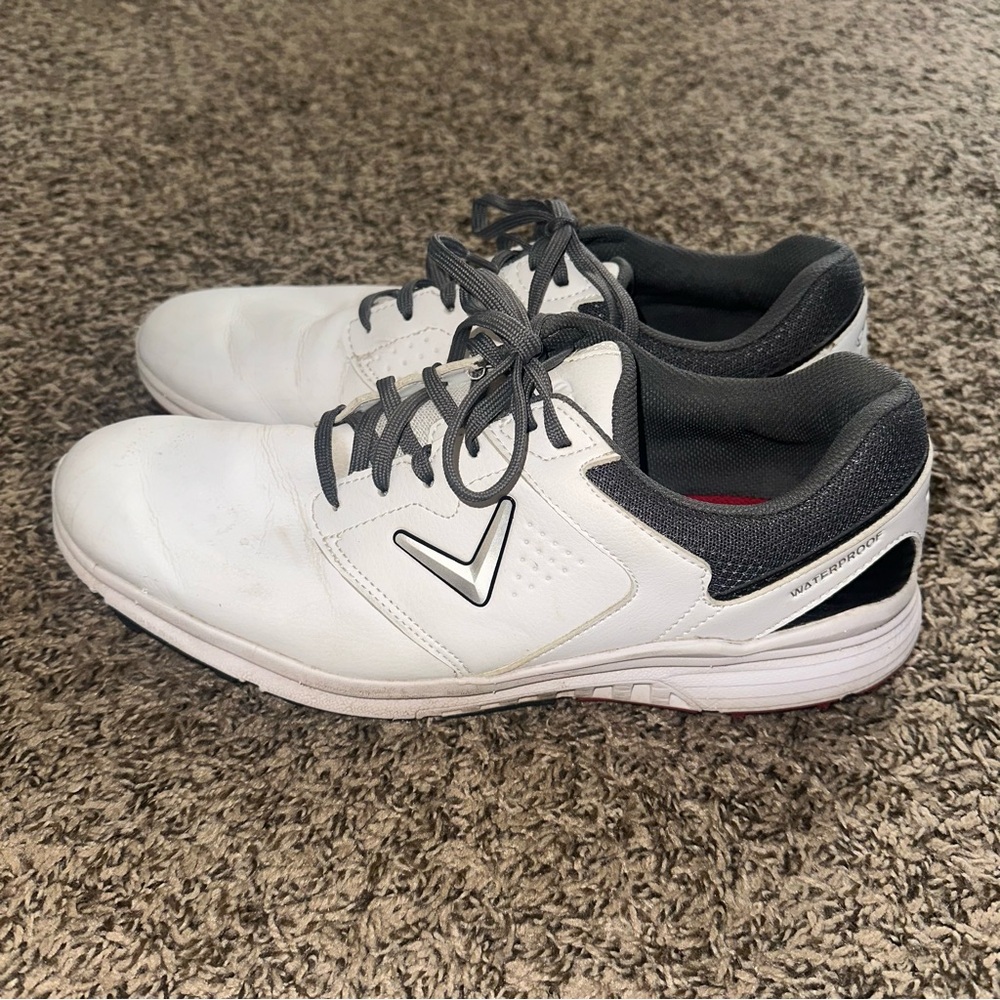 Callaway White and Gray Men's Sneakers